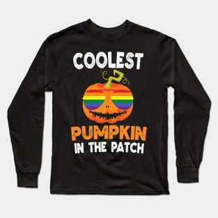 Coolest LGBT Pumpkin in the patch Long Sleeve T-Shirt